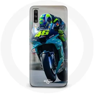 Coque pour Samsung Galaxy A50 Valentino Rossi Pilote de vitesse Maniacase pas cher