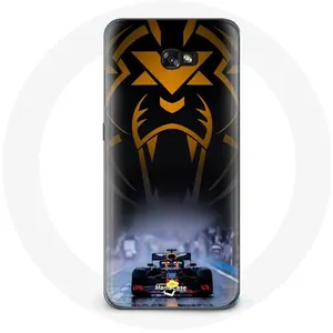 Coque pour Samsung Galaxy A3 2016 Formule 1 Sebastian Vettel Pilote automobile F1 Noir Maniacase pas cher