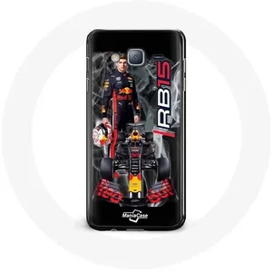 Coque pour Samsung Galaxy J7 Formule 1 Max Verstappen Pilote F1 Red Bull 15 Maniacase pas cher