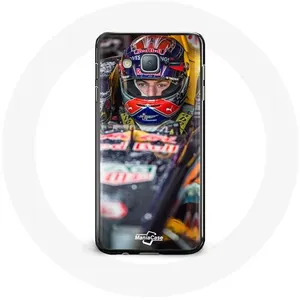 Coque pour Samsung Galaxy J7 Formule 1 Max Verstappen Pilote automobile de F1 Maniacase pas cher