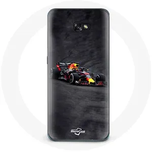 Coque pour samsung galaxy A5 2016 Formule 1 Max Verstappen F1 noir rouge et jaune Maniacase pas cher