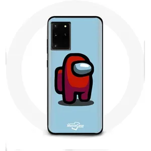 MANIACASE Coque pour Samsung Galaxy S11 Plus Among Us jeu vidéo Fond bleu Maniac... pas cher