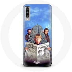 Coque pour Samsung Galaxy A50 Home Alone Maman j'ai encore raté l'avion Maniacase pas cher