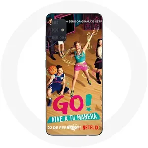 Coque pour Samsung Galaxy A71 Poursuis Tes Rêves Lupe Mia et Álvaro Go! Live Your Way Maniacase pas cher