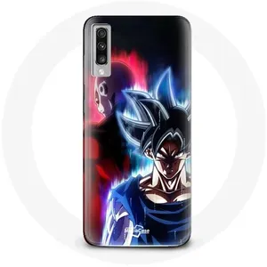 MANIACASE Coque pour Samsung Galaxy A50 Anime Dragon Ball Goku et Jiren pas cher