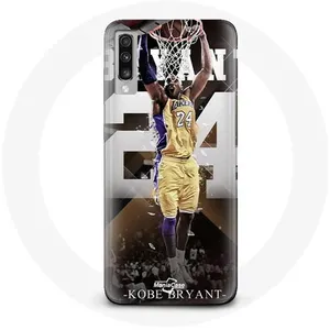Coque pour Samsung Galaxy A50 Kobe Bean Bryant NBA de lakers Maniacase pas cher