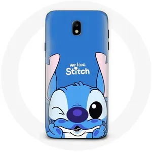 Coque pour Samsung Galaxy S4 Stitch mignon fond bleu Maniacase pas cher