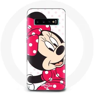 Coque pour Samsung Galaxy s10 edge Minnie Mouse Dessin animé mignon Maniacase pas cher
