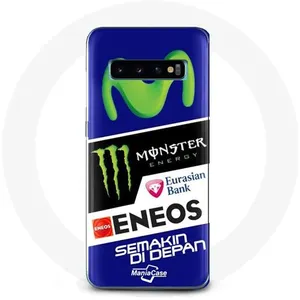 Coque pour Samsung Galaxy s10 edge Monster Energy Yamaha Eneos Maniacase pas cher