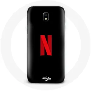 Coque pour Samsung Galaxy S4 Netflix Logo rouge fond noir Maniacase pas cher
