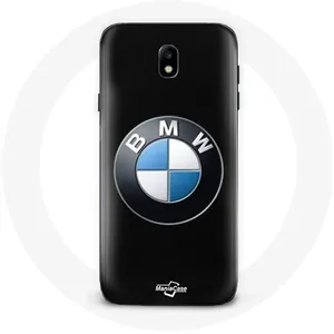 Coque pour Samsung Galaxy S4 BMW Logo fond noir Maniacase pas cher
