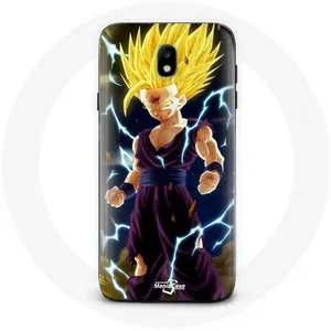 Coque pour Samsung Galaxy S4 Dragon ball z Super SSJ2 Gohan Maniacase pas cher