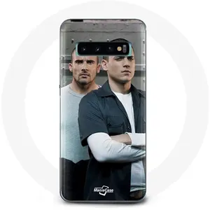 Coque pour Samsung Galaxy s10 edge Prison Break Michael Scofield Et Li... pas cher