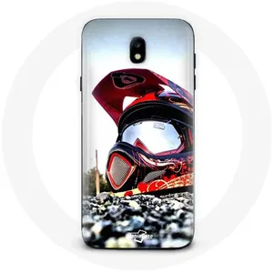 Coque pour Samsung Galaxy S4 Casque Moto Cross Maniacase pas cher