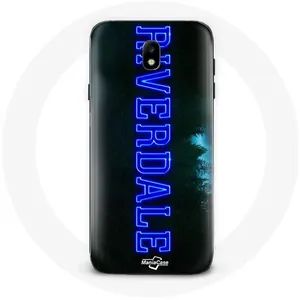 Coque pour Samsung Galaxy S4 Riverdale Série Logo bleu Maniacase pas cher