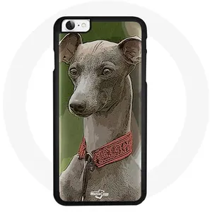 Coque pour Iphone 8 Plus Chien Greyhound gris Maniacase pas cher
