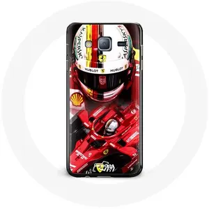 Coque pour Samsung Galaxy Grand Prime Formule 1 Sebastian Vettel F1 Rouge Maniacase pas cher