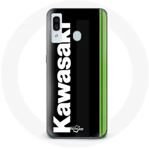 Coque pour Samsung Galaxy A40 Kawasaki Logo Maniacase pas cher