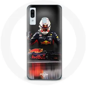 Coque pour Samsung Galaxy A30 Formule 1 Max Verstappen Pilote F1 Red Bull RB15 Maniacase pas cher