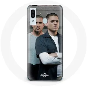 Coque pour samsung galaxy A40 Prison Break Michael Scofield Et Lincoln... pas cher