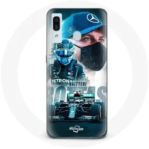 Coque pour Samsung Galaxy A30 Formule 1 Valtteri Bottas pilote automobile finlandais Maniacase pas cher