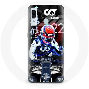 Coque pour Samsung Galaxy A30 Formule 1 Yuki Tsunoda pilote automobile japonais de F1 Maniacase pas cher