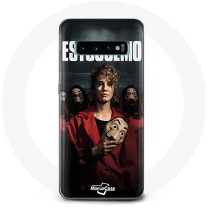 Coque pour Samsung Galaxy s10 edge La Casa De Papel Estocolmo Maniacase pas cher