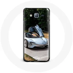Coque pour Samsung Galaxy Grand Prime Formule 1 McLaren Voiture Gris Maniacase pas cher