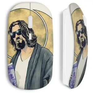 Souris sans fil jeffrey lebowski Maniacase pas cher