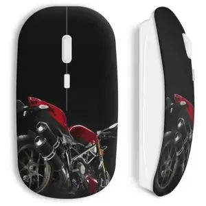 Souris Sans Fil Ducati Streetfighter Red Moto Maniacase pas cher