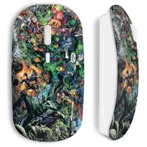 Souris sans fil green lantern Maniacase pas cher