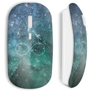 Souris Galaxy bleu Sans Fil Maniacase pas cher