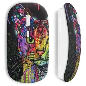 Souris Sans Fil Chat colorize Maniacase pas cher