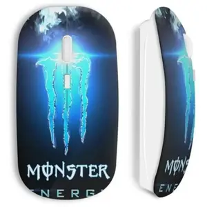 Souris Sans Fil Monster Energy Blue Iced Maniacase pas cher