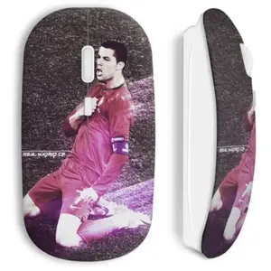 Souris Sans Fil Cristiano Ronaldo Football Render Maniacase pas cher