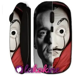 Souris sans fil la casa de papel berline dali Maniacase pas cher