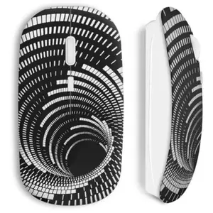 Souris sans Fil Spirale Gris Noir Maniacase pas cher