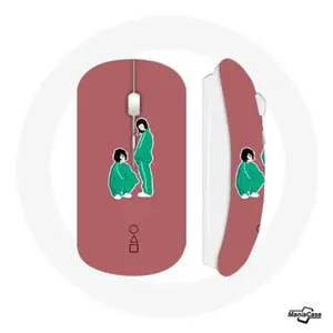 Souris Sans Fil Ji Yeong No 240 Et Kang Sae Byeok No 067 Squid Game (M... pas cher