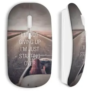 Souris sans fil Not giving up just starting over Maniacase pas cher