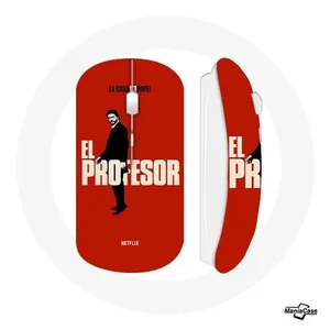 Souris El Profesor La Casa De Papel Sans Fil Maniacase pas cher