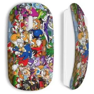 Souris sans Fil Sonic personnages Maniacase pas cher