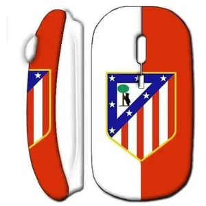 Souris sans fil logo atletico madrid blanc Maniacase pas cher