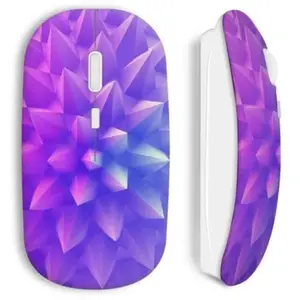 Souris Sans Fil Forme violette design Maniacase pas cher
