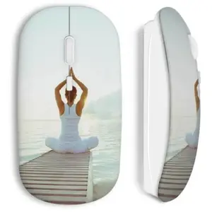 Souris sans fil yoga face à la mer Maniacase pas cher