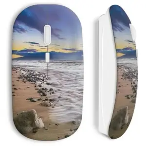 Souris sans fil Plage paysage Maniacase pas cher