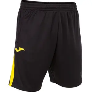 Joma Championnat masculin VII Bermudes, Noir/jaune, M pas cher