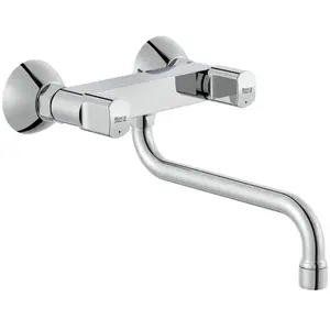 Mélangeur évier BRAVA mural à bec mobile - ROCA - A5A768EC0FVendu parcdiscount