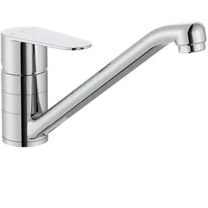 Mitigeur évier monotrou Victoria Plus - Roca - chromé avec flexible da... pas cher