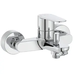 Mitigeur bain-douche VICTORIA PLUS mural chromé - ROCA - A5A024FC0F pas cher