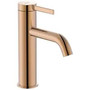 ROCA Mitigeur lavabo ONA avec vidage clic-clac, rose gold pas cher